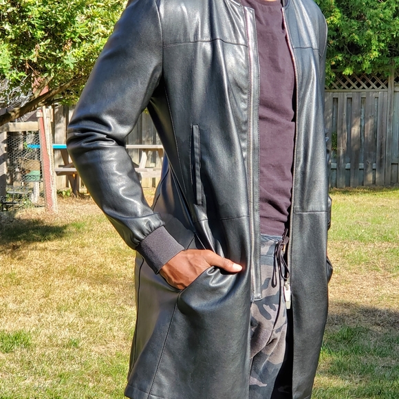 Zara Man faux leather bomber - Picture 10 of 11